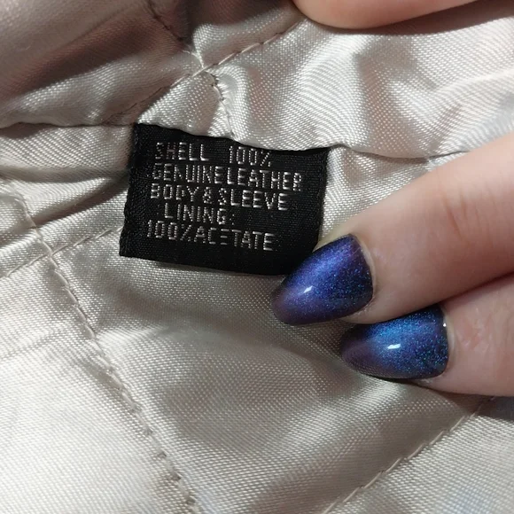 Vintage Global Identity Golden Leather Jacket